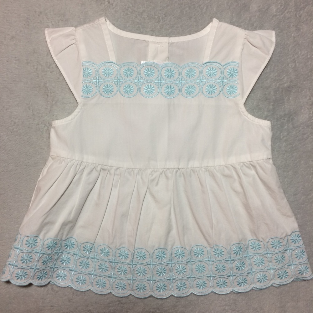 Janie and Jack Ruffled Summer Top!